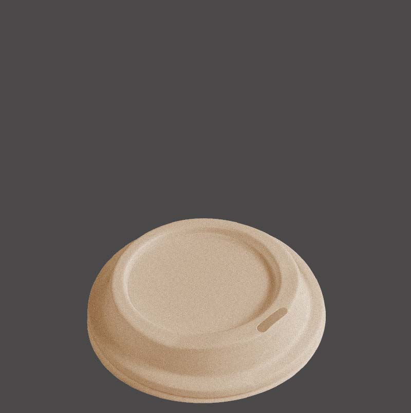 Lastic Canada - biodegradable and eco-friendly take out cup lid made from bamboo fiber