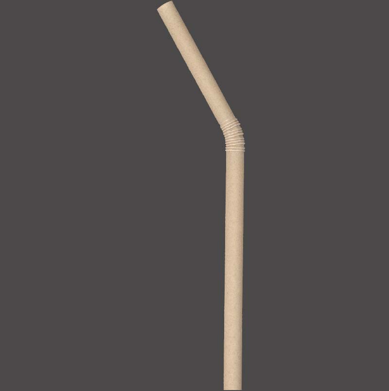 Lastic Canada - biodegradable and eco-friendly utensils - bendable straw made from bamboo fiber