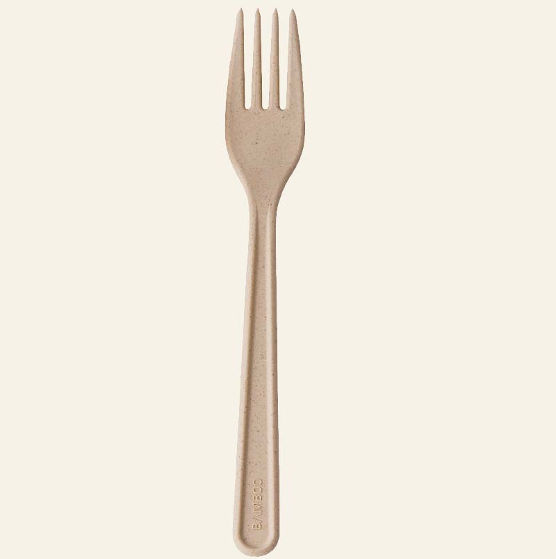 Lastic Canada - biodegradable and eco-friendly utensils - fork made from bamboo fiber