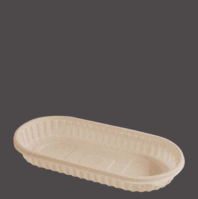 Lastic Canada - biodegradable and eco-friendly take away containers (boxes) - tray made from bamboo fiber